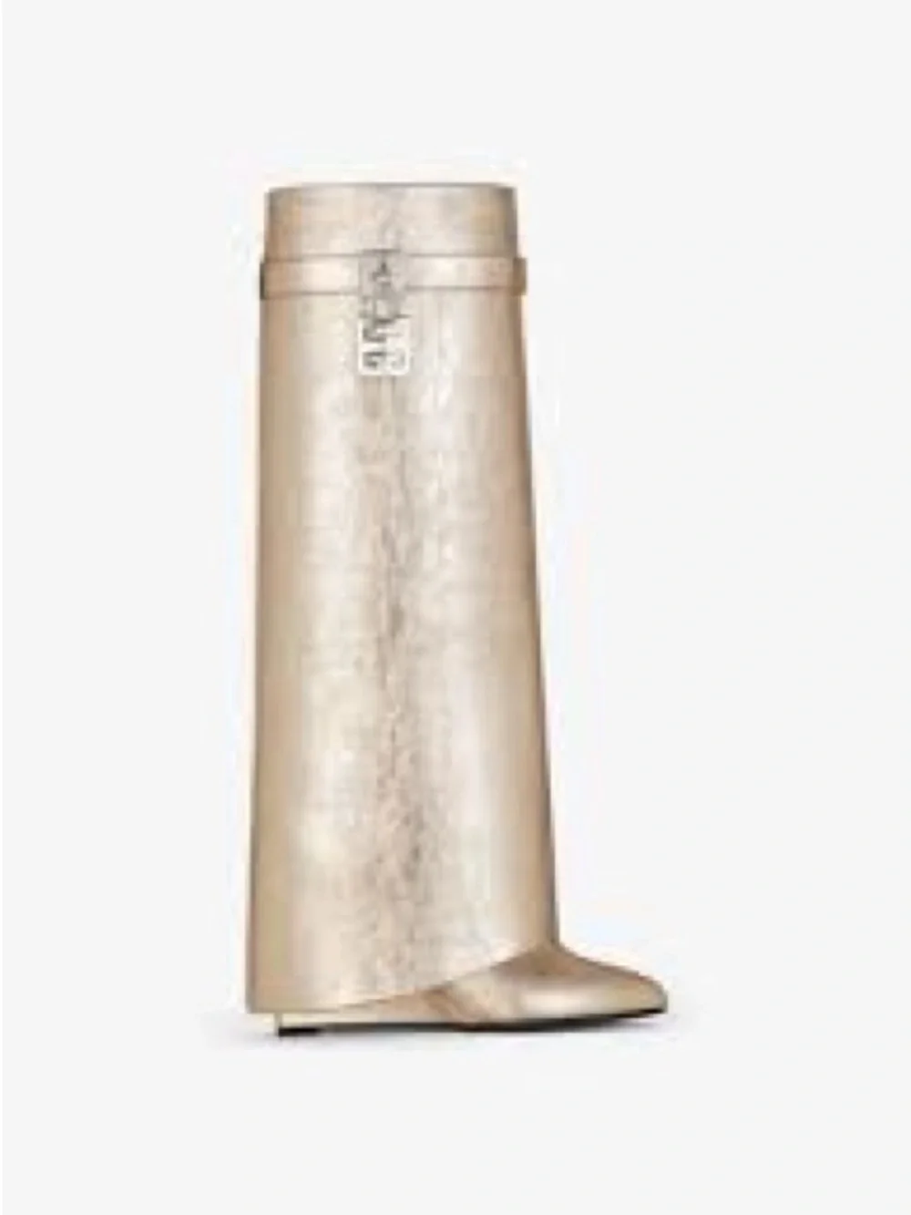 NEW Givenchy metallic Shark lock boots